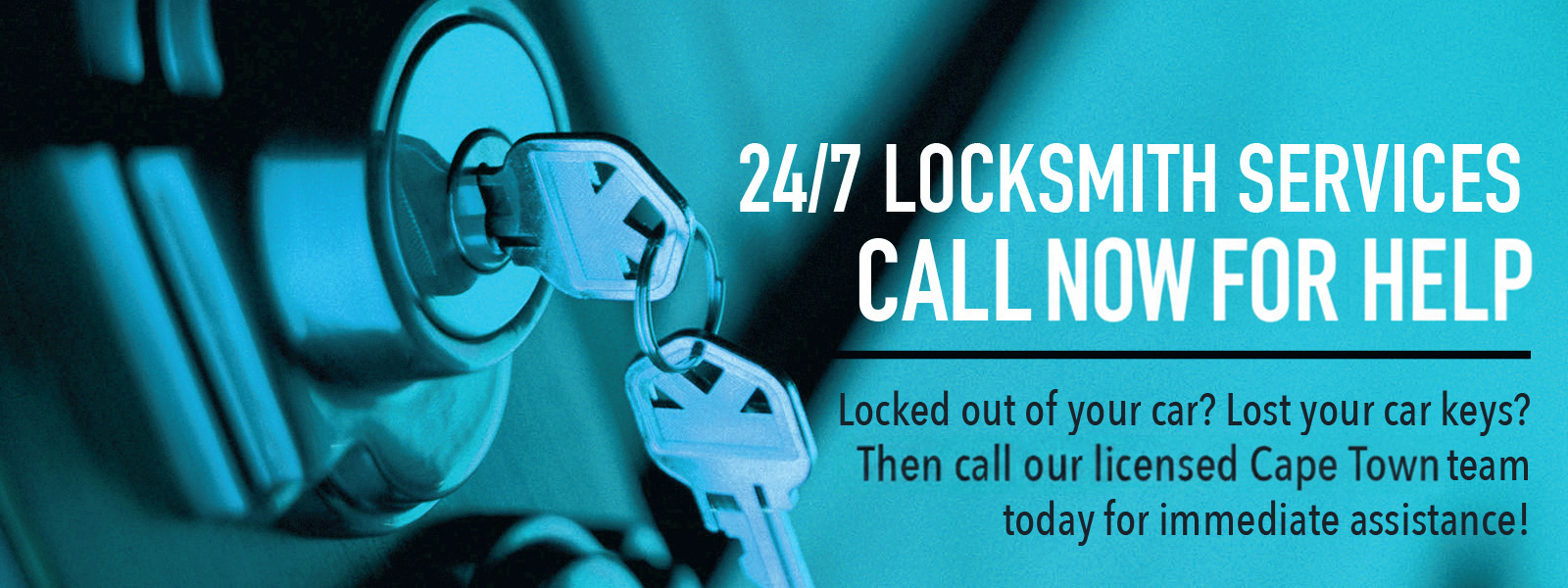 Cape Town locksmith locksmiths Cape Town banner