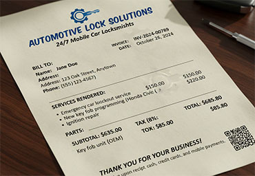 car locksmith costs Cape Town