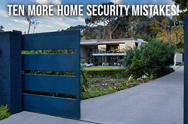 home security mistakes Cape Town